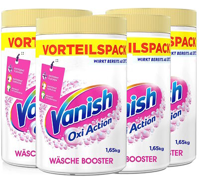Vanish Oxi Action Powerweiss Pulver 4 x 1,65kg