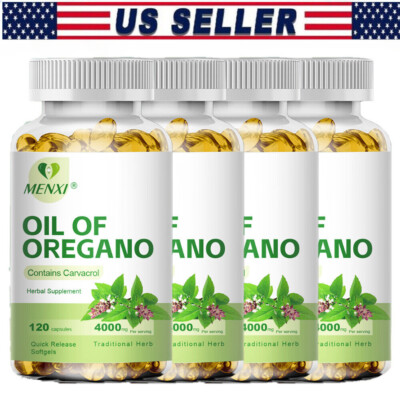 Oil of Oregano - with Carvacrol, Extra Virgin Olive Oil - Natural Immune Support