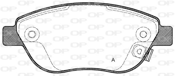 Plaquettes de frein Opel Corsa D anti-sifflement pour stopper les bruits au freinage