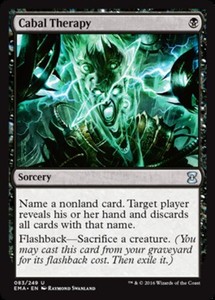 Cabal Therapy - Foil x1 - Eternal Masters - Light Play, English - Eternal Master