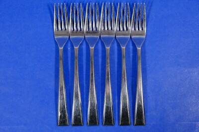 6 x Yamazaki Epoch Stainless Dinner Forks 8  China