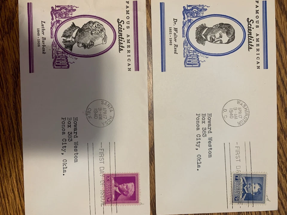 15 Famous Americans First day of Issues Stamps - Image 4 of 4