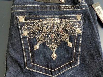 Miss Me Women's Dark Wash Jeans Size 31 