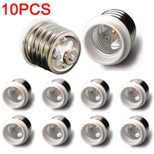 USA Light Bulb Socket Adapter Medium Base E39 to E26 Screw Reducer Set of 10