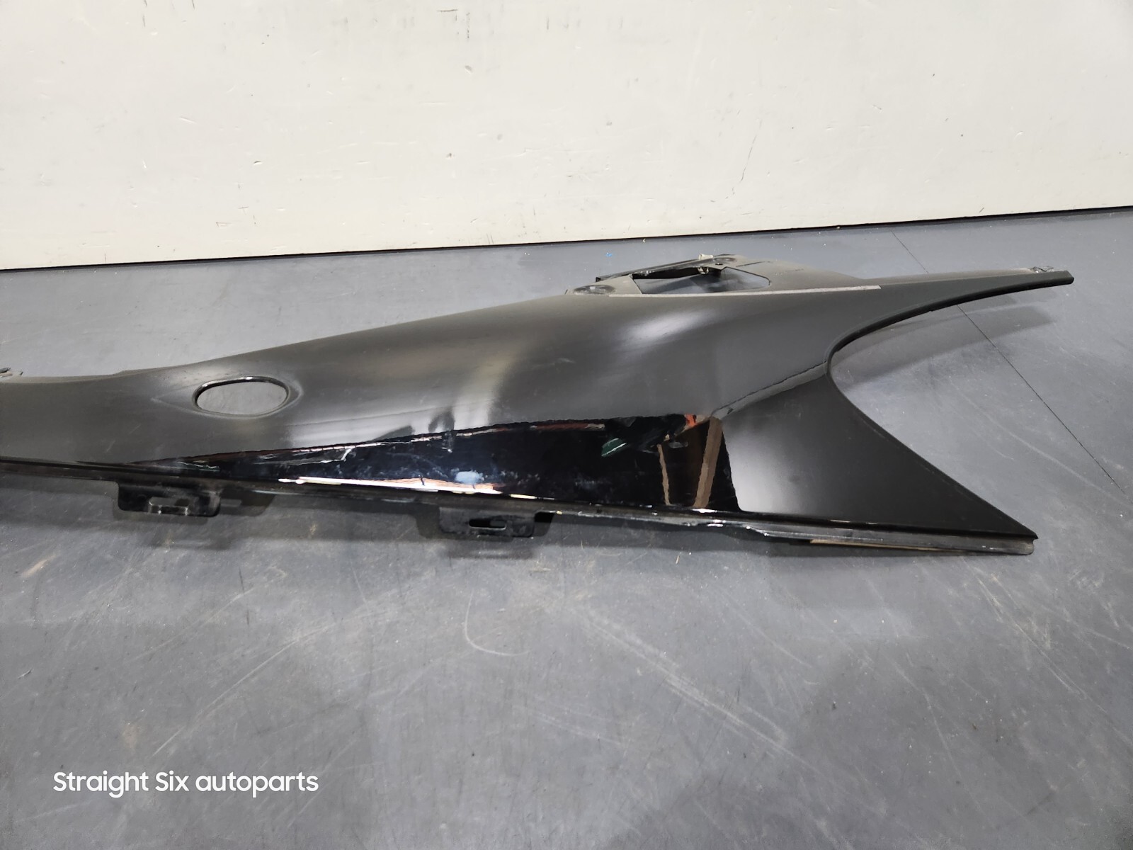 ✅ 14-20 OEM BMW i8 Rear Passenger C Pillar Quarter Trim Cover Body Panel Black 2