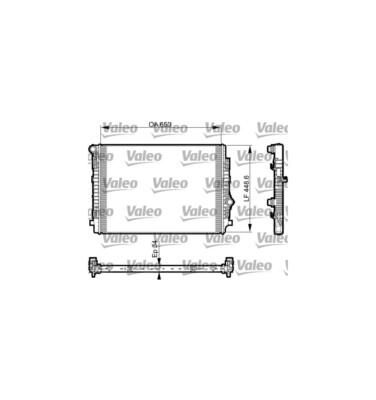 Valeo Radiator Golf Vii 735549 - Ricambi auto SMC