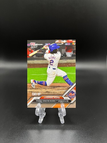 2024 Topps Now 711 Luisangel Acuña