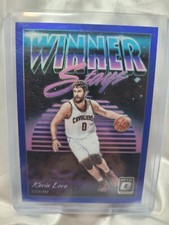 2018 Panini Donruss Optic Kevin Love Blue Prizm 17 All Star