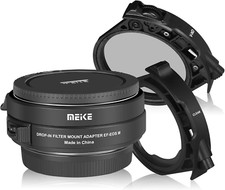 Canon EF/EF-S to EOS M Lens Adapter with Variable ND  UV Filters