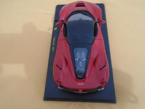 LA FERRARI 2013 1/24 con vetrina no Ferrari 246 gt f60 America f12 TDF 599 1/43 - Foto 6 di 7
