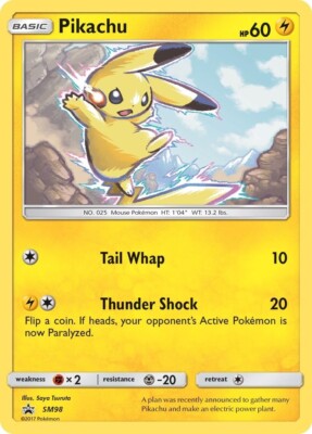 2017 Pikachu Sidekick Collection SM98 POKEMON TCG Online Code Card Messaged