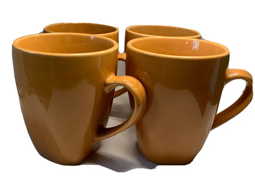 Home Trends Collector Square 4 Mugs Dark Golden Color - Picture 5 of 7