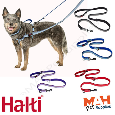 Dog Lead Halti Double Ended Dog Training Lead Multifunction Reflective Dog  Leash UK