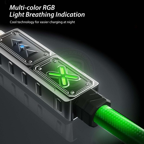 Charger Cable PD240W USB A Type C to C Light 4 in-1 For Apple Samsung Google TAB - Picture 7 of 12