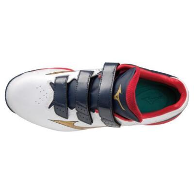Mizuno Lightrevo Trainer CR Wide White Navy Baseball