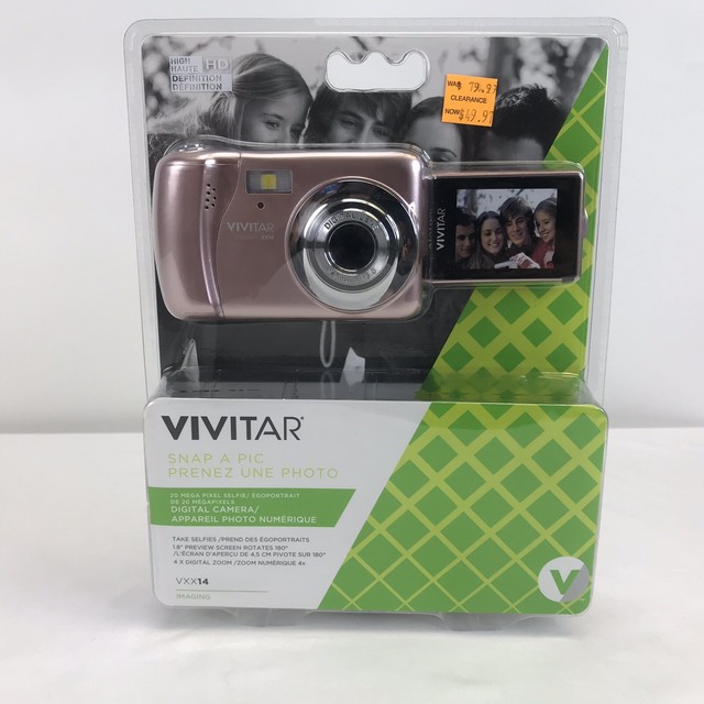 Vivitar vxx14 20.1 mp user manual