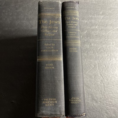 The Jews: Their Hsitory, Culture, and Religion - Volumes 1 & 2 / VVV