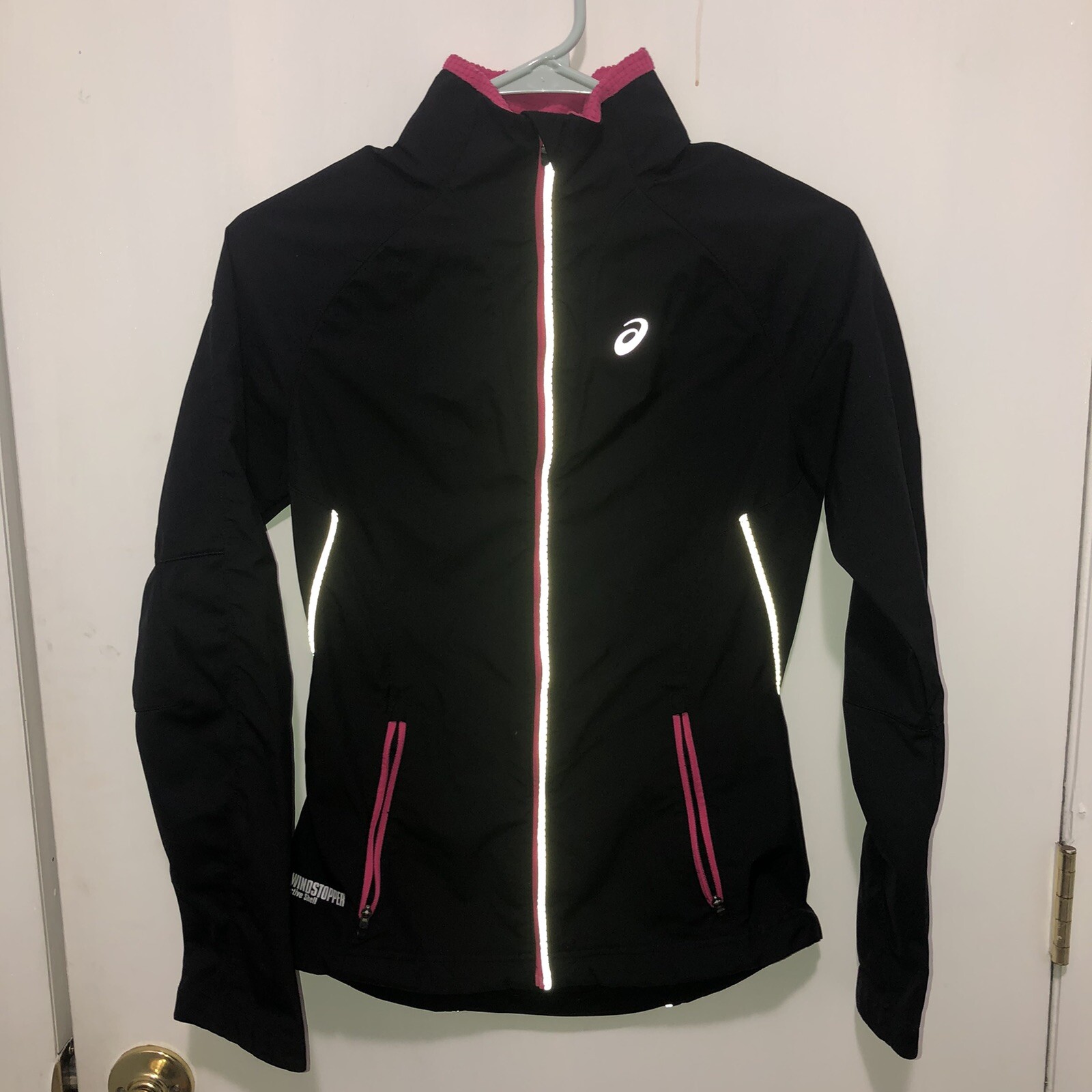 Asics Windstopper Active Shell Jacket Womens XS B… - image 1