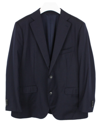Unbranded Blazer Herren XL Gefuttert Einreihig Kerbe Revers Nadelstreifen