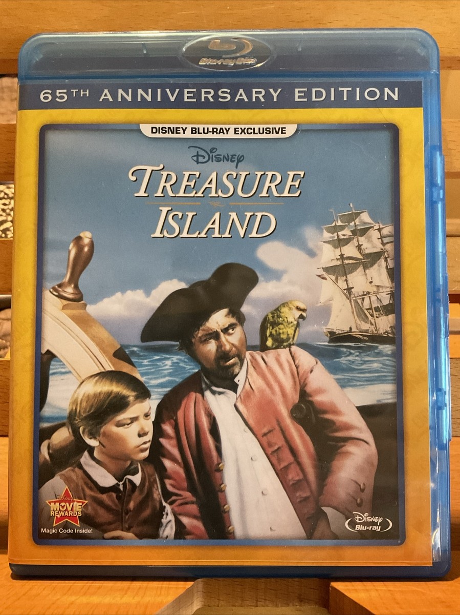 Treasure Island (Blu-ray, 2015, 1-Disc, 65th Anniversary Edition