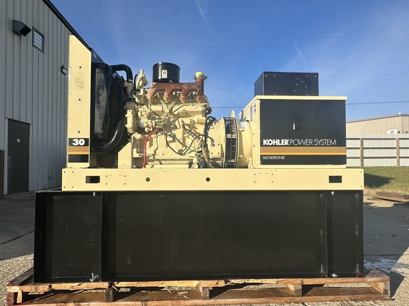 30 KW DIESEL GENERATOR KOHLER 4039 JOHN DEERE 120/240 VOLT SINGLE PHASE 35 KW 30 KW DIESEL GENERATOR KOHLER 4039 JOHN DEERE 120/240 VOLT SINGLE PHASE 35 KW
