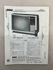 Quasar TT5969 Service Manual Sams Photofact Free Shipping