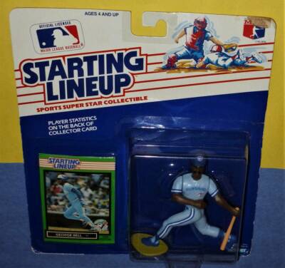 1989 GEORGE BELL final Toronto Blue Jays #11 Starting Lineup