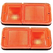 6872 Chevy Gmc Truck 7884 Chevy Gmc Van Front Side Marker Lamp Light Lens Pair