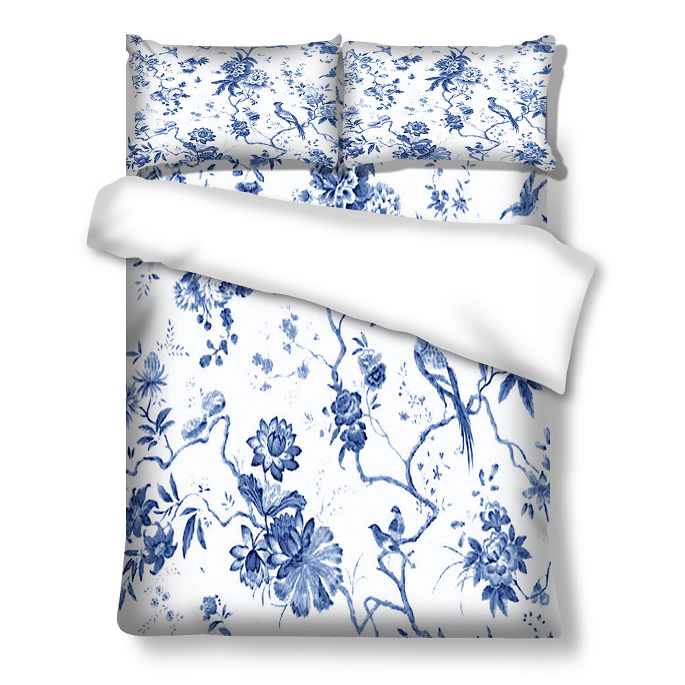 Bluebird Phoenix Duvet Quilt Cover Twin Full Queen King Comfortable Bedding Set