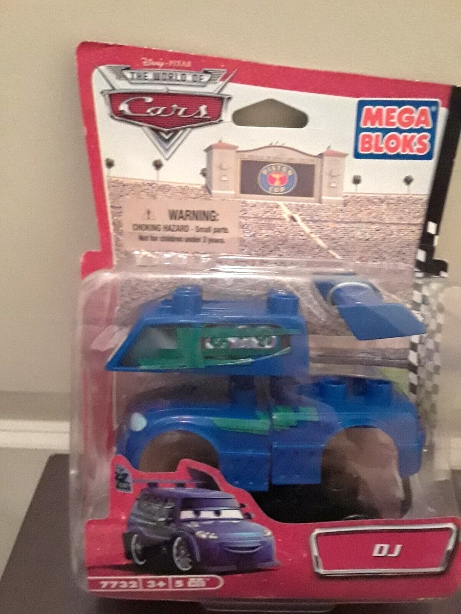 Mega Bloks Disney Cars DJ SET 7732 3 NEW ORIGINAL PACKAGING