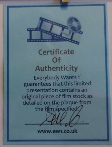 Clint Eastwood 6" x 4" Genuine 35mm Film Cell Display Framed/Unframed - Picture 12 of 12