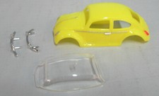 "NEW" T-DASH YELLOW BUG KIT CLEAR WINDSHIELD HO T JET BODY PAINTED DETAILS