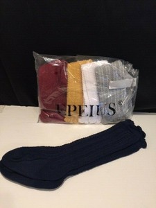 cable knit knee high socks baby