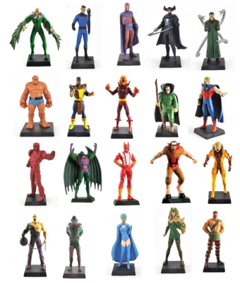 LOT DE 20 FIGURINES MARVEL EN PLOMB EAGLEMOSS CLASSIC COLLECTION