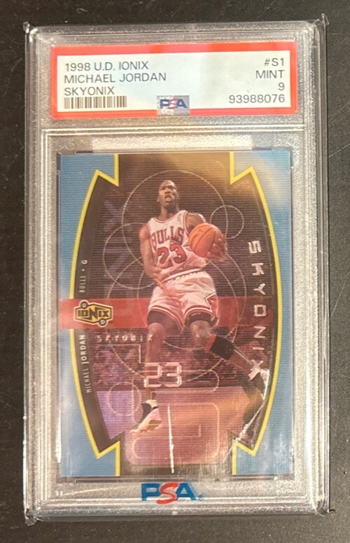 MICHAEL JORDAN 1998-99 Upper Deck Ionix Skyonix #S1 PSA 9 MINT
