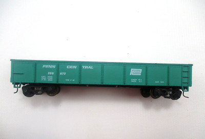 HO Scale Penn Central PC 288673 Green Gondola Car
