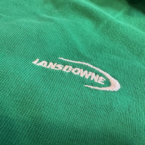 Lansdowne Ireland Rugby Shirt Youth Large 11-12 Green Padded Polo Shamrock - Picture 6 of 11