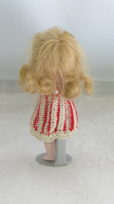 Poupée Mignonnette Reproduction Gigi Kestner 10cm Bisque Yeux Verre