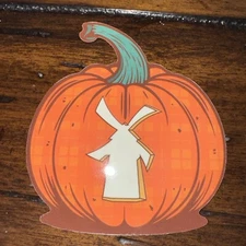 *NEW* Dutch Bros Sticker Pumpkin Fall Glow In The Dark Sept  2024!! Free Ship!!