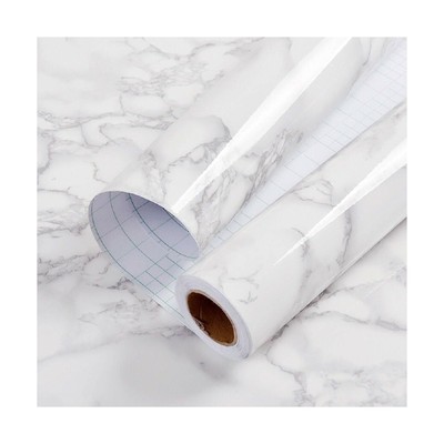 11 8 X78 7 Marble Paper Granite Gray White Roll Kitchen