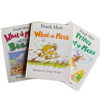Vintage  What-a-Mess  Bundle By Frank Muir (Hardcover)