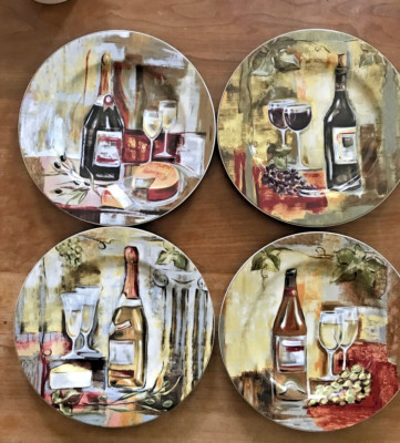 5 Sakura Classico Salad Dessert Plates Silvia Vassileva
