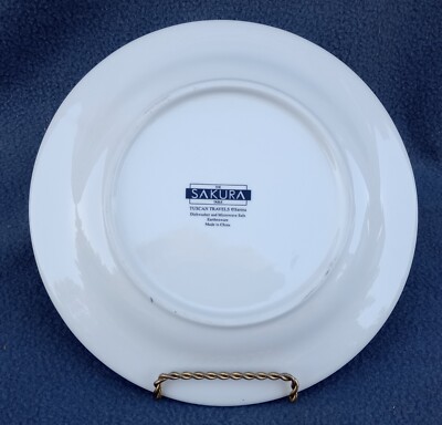 The Sakura Table - Tuscan Travels - Salad Plate - Design A | eBay