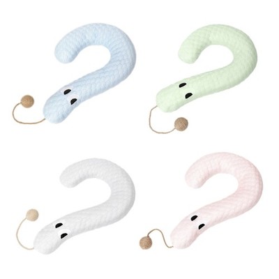 Questions Mark Shape Pet Neck Pillows Soft Polyesters Support Universal Pet