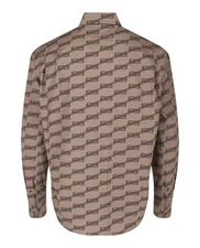 Balenciaga Mens Monogram Long Sleeve Shirt - Image 2 of 3