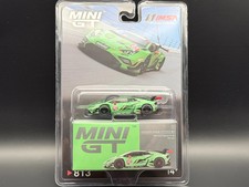 Mini GT Lamborghini Huracan GT3 EVO2 #63 Iron Lynx 2023 IMSA Daytona  #813 1/64