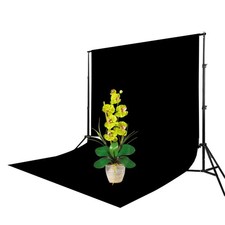 Black Velvet Photography Backdrop,Light Absorbing 70x100cm, as picture show