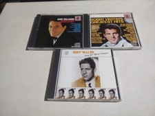 RUDY VALLEE SING FOR SUPPER, ANDY WILLIAMS MOON RIVER, BOBBY VINTON GREATEST CDS
