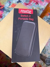 Portable Storage Bag Organizer Hard Case Pouch for Switch 2 Console Black