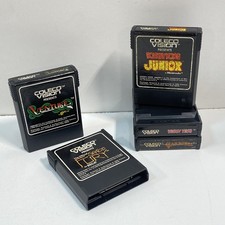 Lot of 5 ColecoVision Games: Donkey Kong, Venture & More